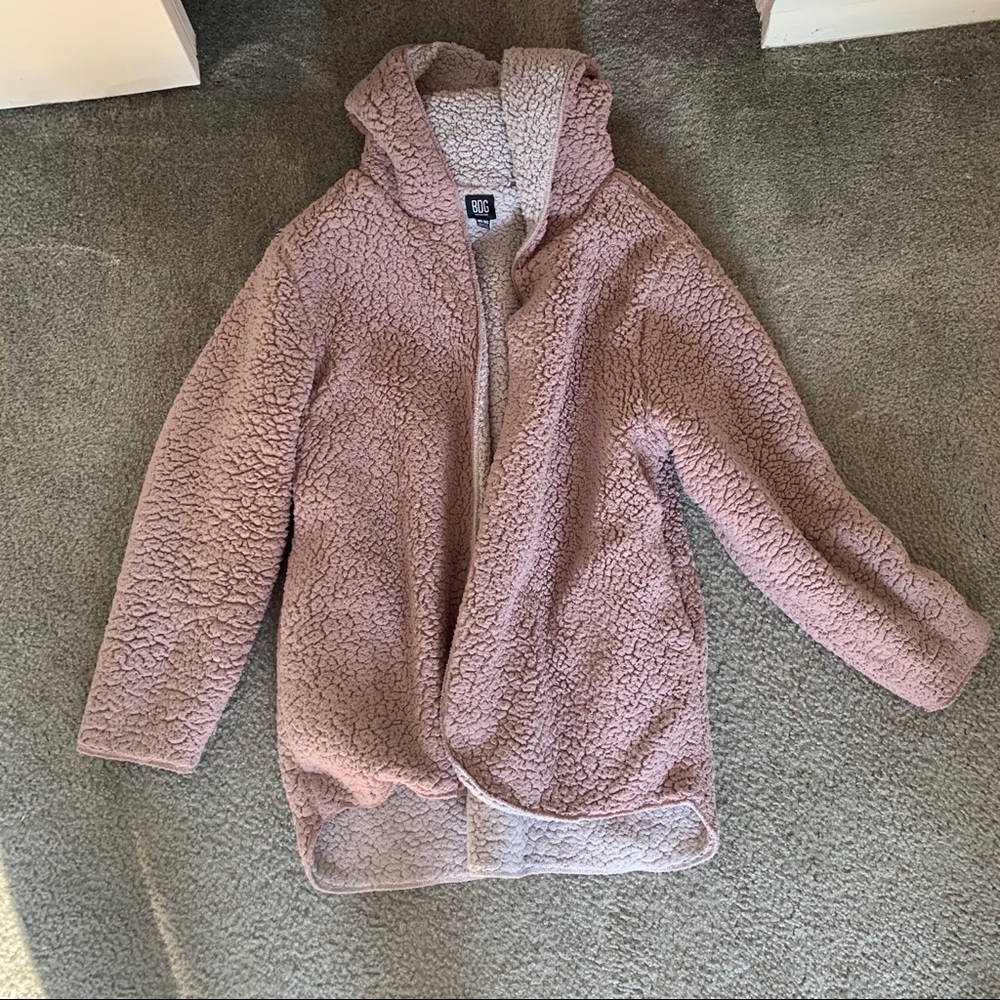 BDG Sherpa oversized jacket